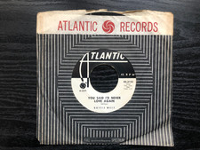 Dottie West YOU SAID I'D NEVER LOVE AGAIN 1962 Atlantic 45 rpm PROMO single VG+