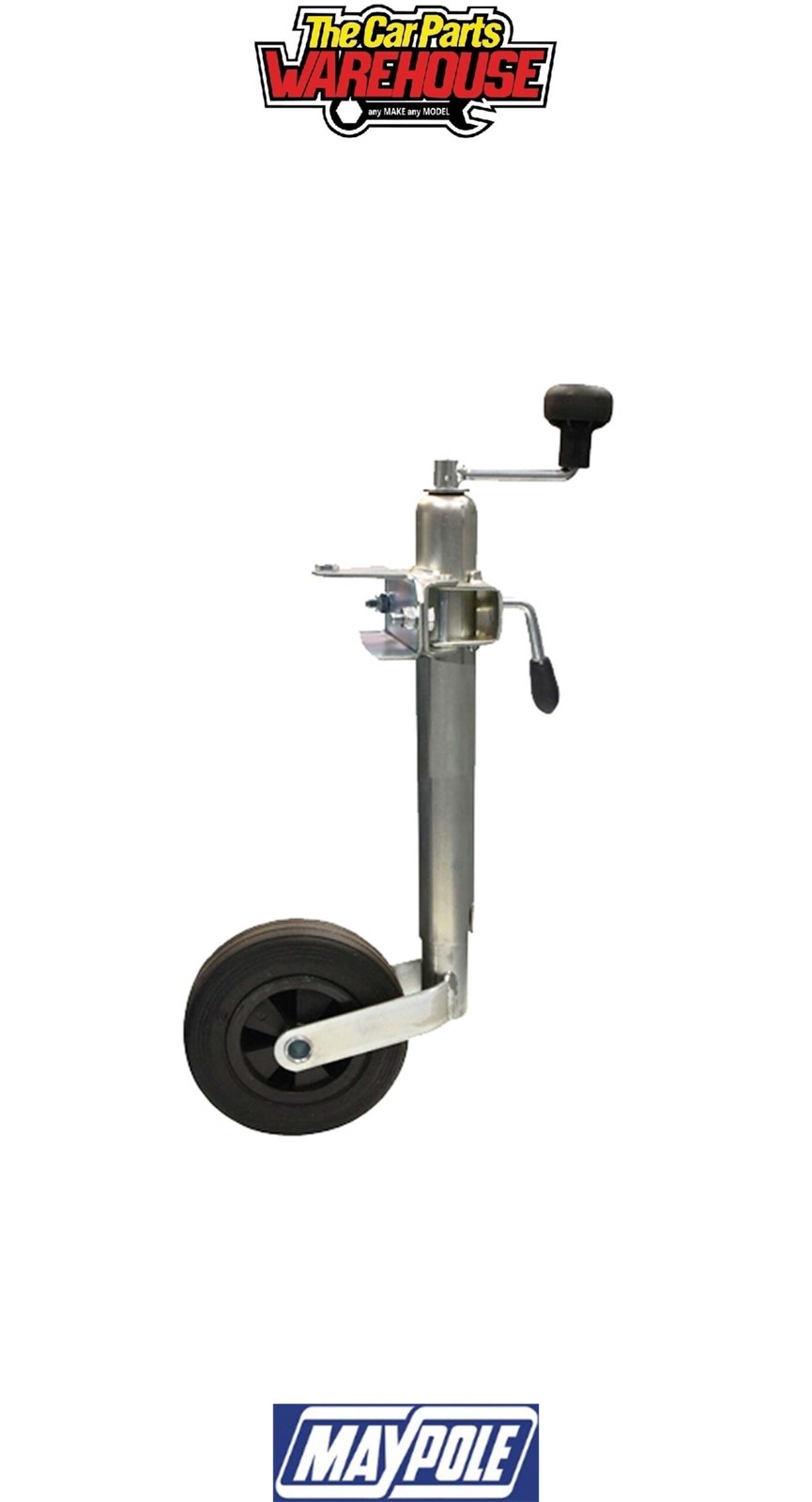 Maypole 68219 48mm Jockey Wheel Kit for Erde Trailers