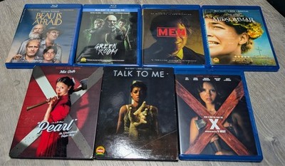 A24 Horror Blu-ray Lot Pearl X Slipcovers Talk To Me Midsommar Green Room Beau