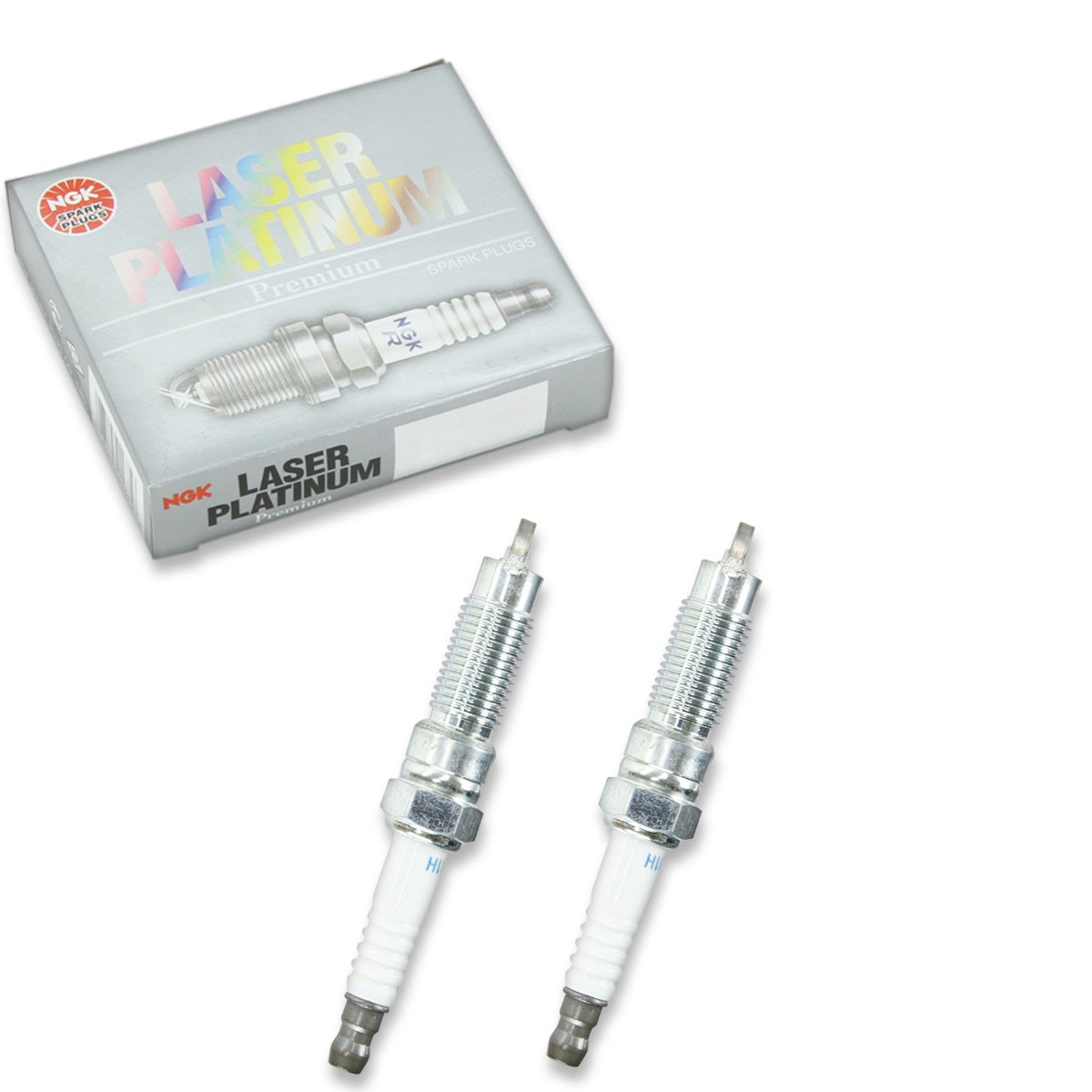 2 pc NGK 5507 PZNAR6A11H Laser Platinum Spark Plugs for SP509 RET8ZWMPB4 pa