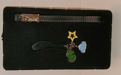 PAMPERED CHEF KITCHEN LOGO CELL PHONE STRAP CHARM METAL DANGLE STAR $ CLOUD