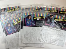 Vintage Lot Of 10+ NOS DIZZLE Bright Line Fashion Transfer Iron On Kitschy 80s