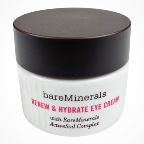 BareMinerals Renew & Hydrate Eye Cream Deluxe 0.5oz/15ml NEW