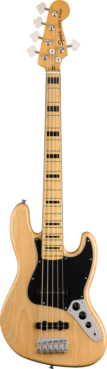 Классический джазовый бас SQUIER Vibe 70-х годов V - Natural