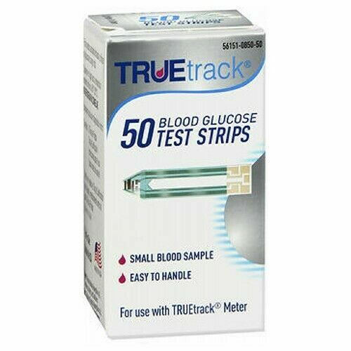 TrueTrack TrueFill Blood Glucose Test Strips 50 Each for sale online eBay