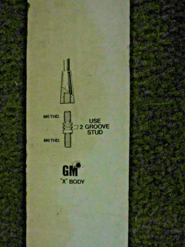 Roberk STAINLESS STEEL AM FM antenna model 695 GM FORD AMC CHRYSLER - Foto 7 di 9