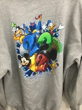 Walt Disney World 2012 Full Zip Hooded L/S Sweatshirt 2X