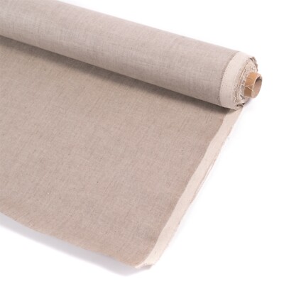 LEINWAND AUF ROLLE | 100% Leinen, 400 gsm, 10 m | mit Grundierung