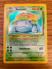 Venusaur (15/102) Holo Base Set Pokemon Card! FAST & FREE P&P!