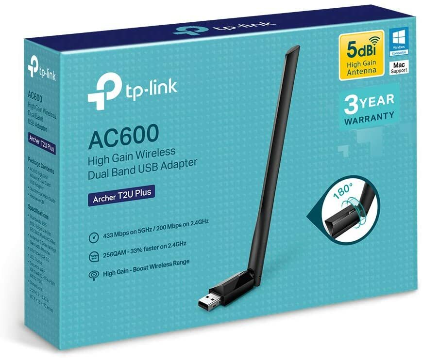 Tp-Link Archer T2u Plus Internal Wlan 600 Mbit/S - Image 3