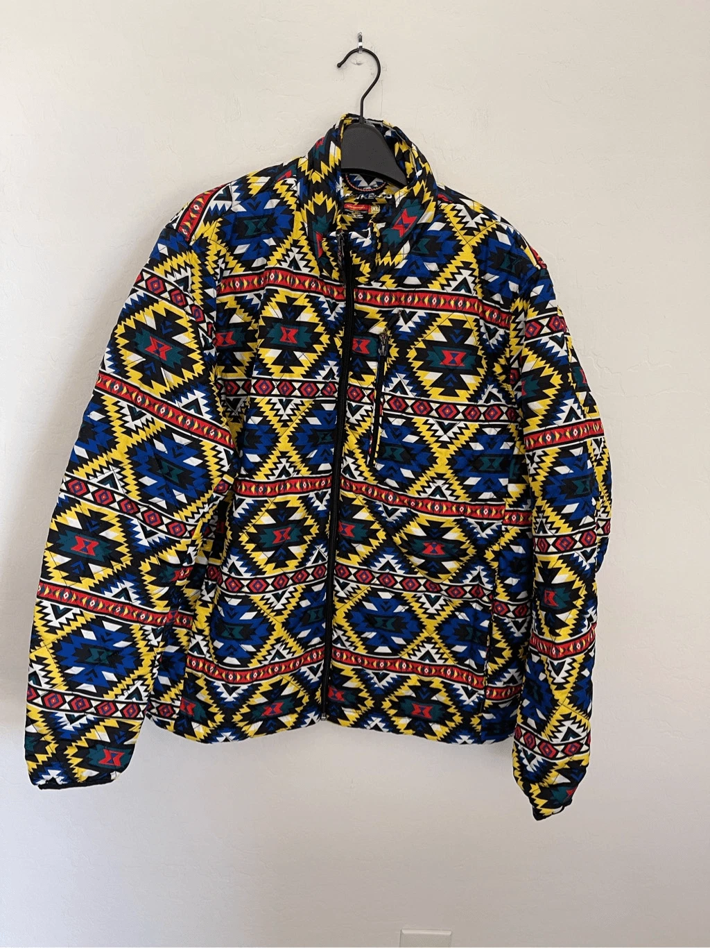 HAWKE & CO Tribal Print Water & Wind-Resistant Tribal Print Men's Jacket Size XL