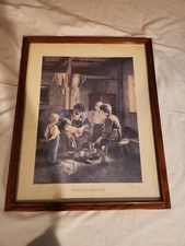 Vintage Toy Maker Framed And Matted Print 21×17