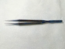 Micrins TI1657 Titanium Micro Needle Holder 0.3mm Tips X 7" Length