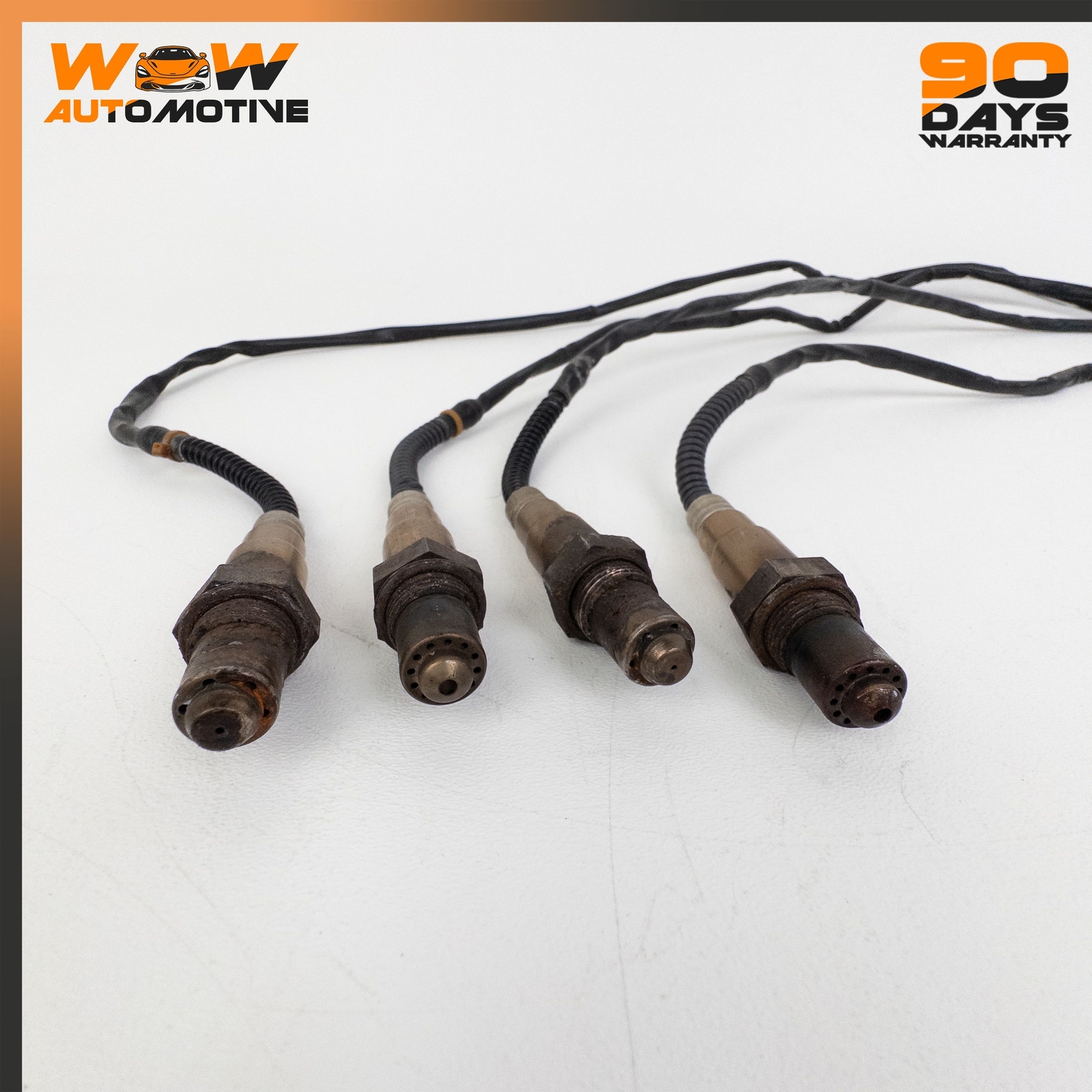 04-13 BENTLEY CONTINENTAL GTC FLYING SPUR OXYGEN SENSOR LAMBDA PROBE SET 4 OEM