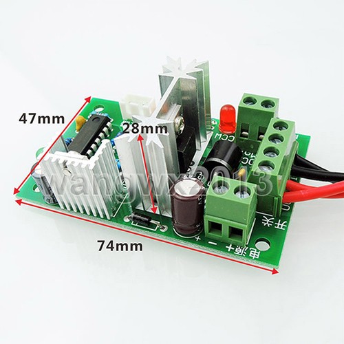 1pccs DC10-30V PWM Positive and Negative Switch DC Motor Speed Controller Board - Bild 5 von 5