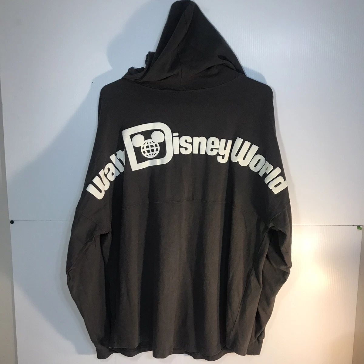 Disney Parks Walt Disney World Spirit Jersey Mickey Logo Grey Gray