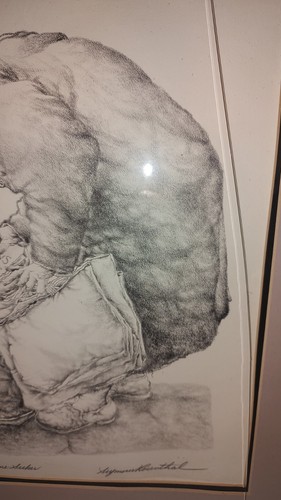 Rare Seymour Rosenthal The Treasure Seeker BW Litho Signed Numbered 162/200 Read - Picture 4 of 13