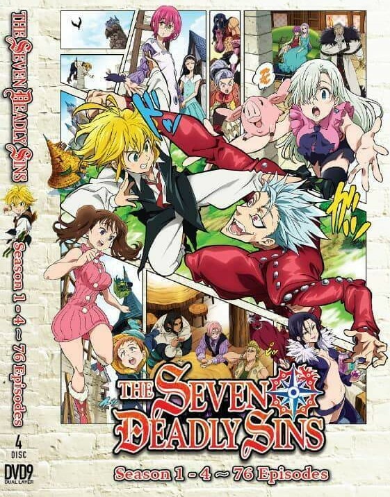 The Seven Deadly Sins S1-S4 Chinese
