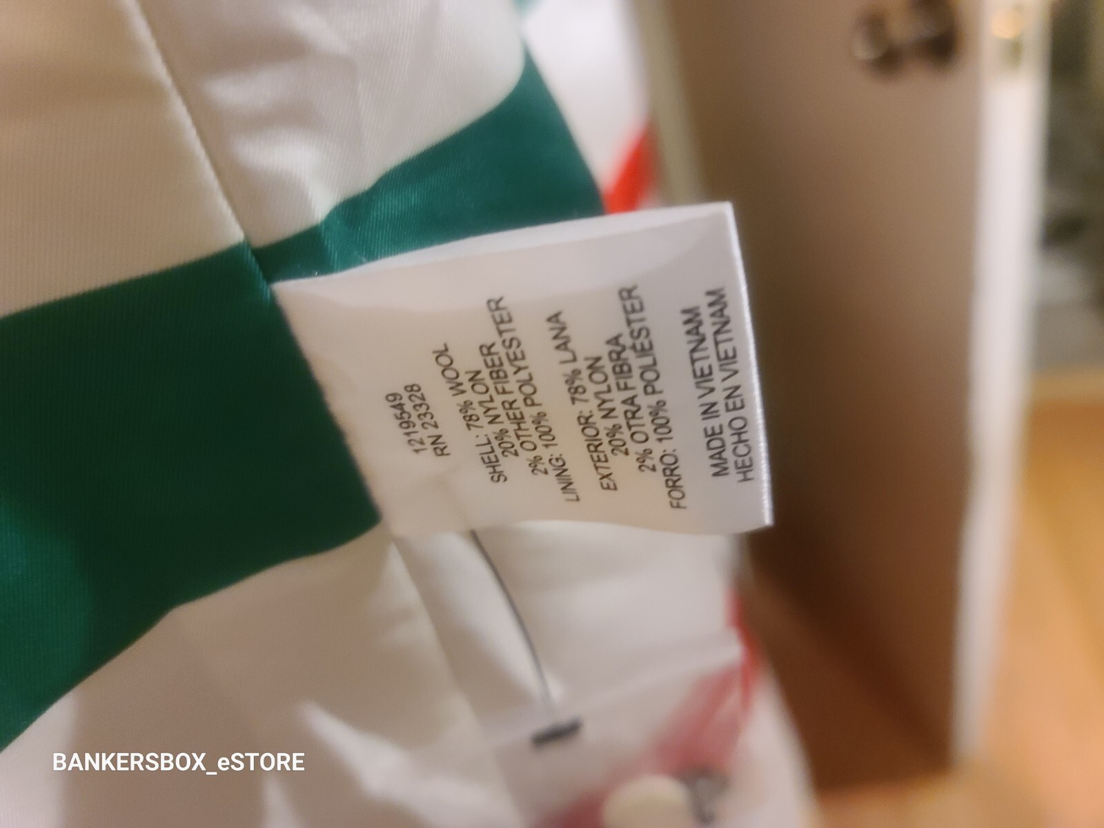 Pendleton Coat Jacket Solid Red Snaps & Zipper Wo… - image 10