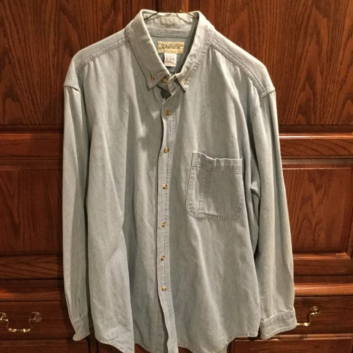St john's best sale bay denim shirt