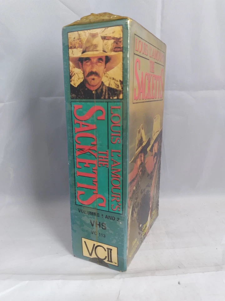 The Sacketts VHS -Movie Tom Selleck New Sealed Condition -1990 - Image 3 of 4