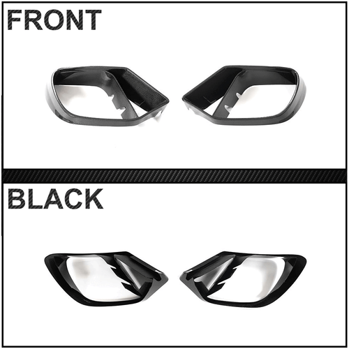 Für Benz AMG GT GT50 GT53 GT43 Carbon Nebelscheinwerfer Fog Lamp Cover Air Vents - Bild 11 von 12