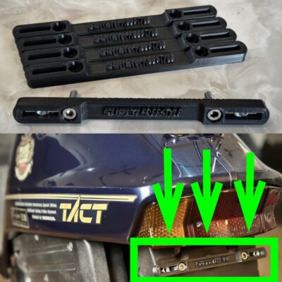 Honda Tact USDM License Plate Adapter Af09 Af16 Af18 Dio