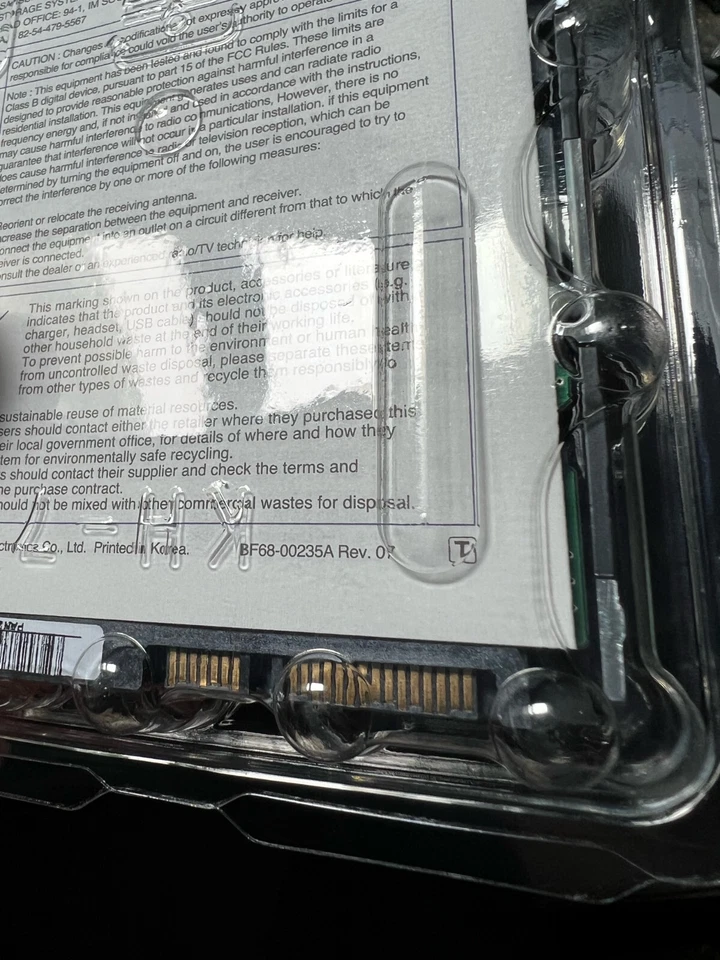 Samsung 2TB,Internal HD,5400RPM,3.5" (HD204UI) HDD-NEW IN ORIGINAL BOX - Image 3 of 4