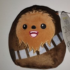 Star Wars CHEWBACCA Disney Squishmallows 5" round pillow plush Cute Chibi Wookie