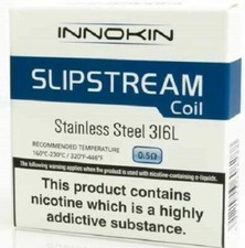 INNOKIN SLIPSTREAM COILS SS 316L 0.5ohm Kantal BVC 0.8ohm AUTHENTC UK SELLER