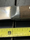 Vintage 3 Pin 9” Unbranded Carving Knife Wood Handle — photo 7