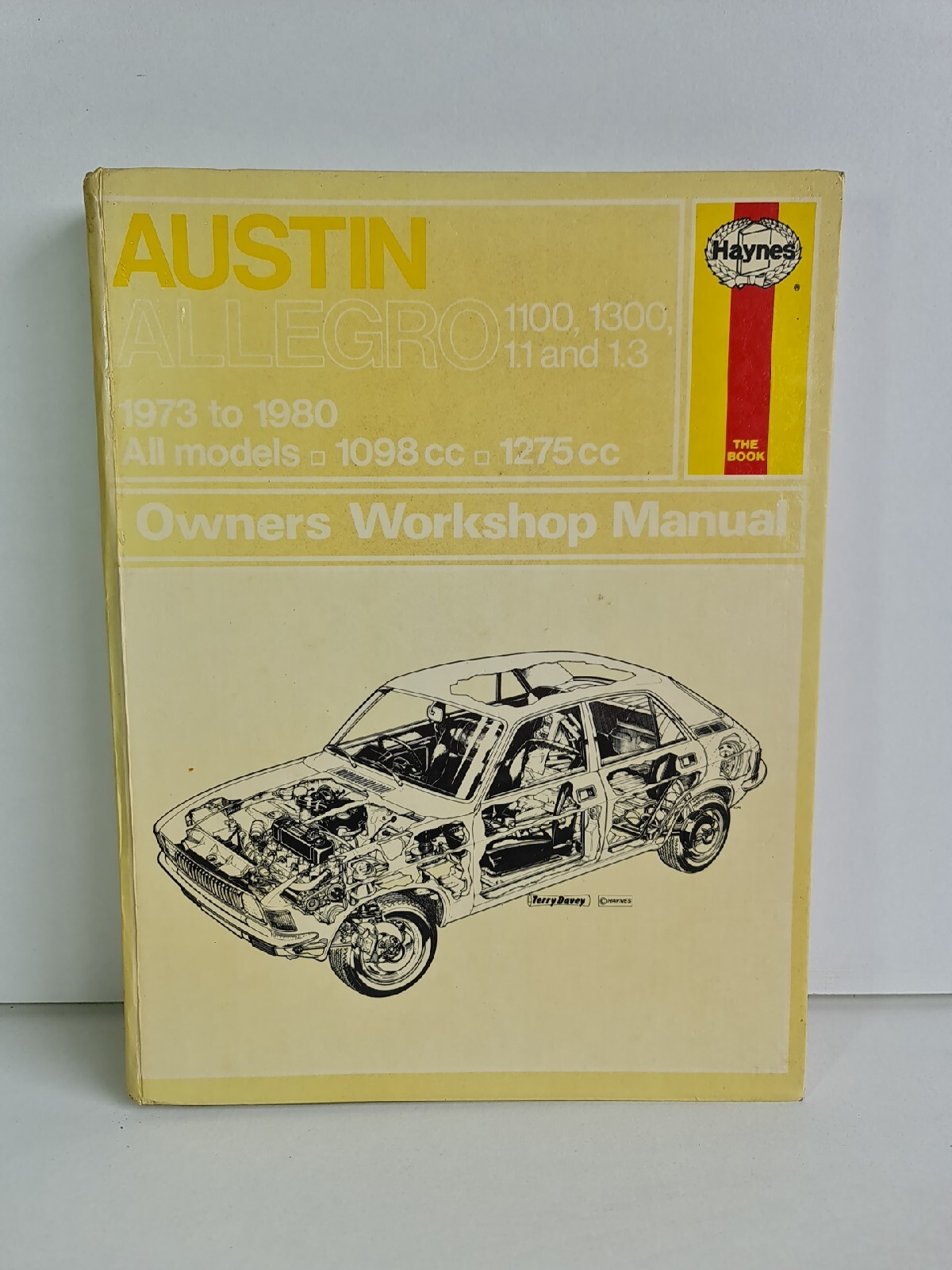 Austin Allegro 1100 and 1300 Haynes Owner's Workshop Manual- Hardcover