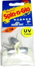 Worden's Spin-N-Glo #6 Spinners- Drift Bobbers  (UV Glow-3 per pack)