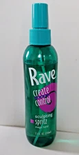 Vintage- Rave Create And Control Sculpting Spritz Mega Hold 7.1 FL OZ-Never Used