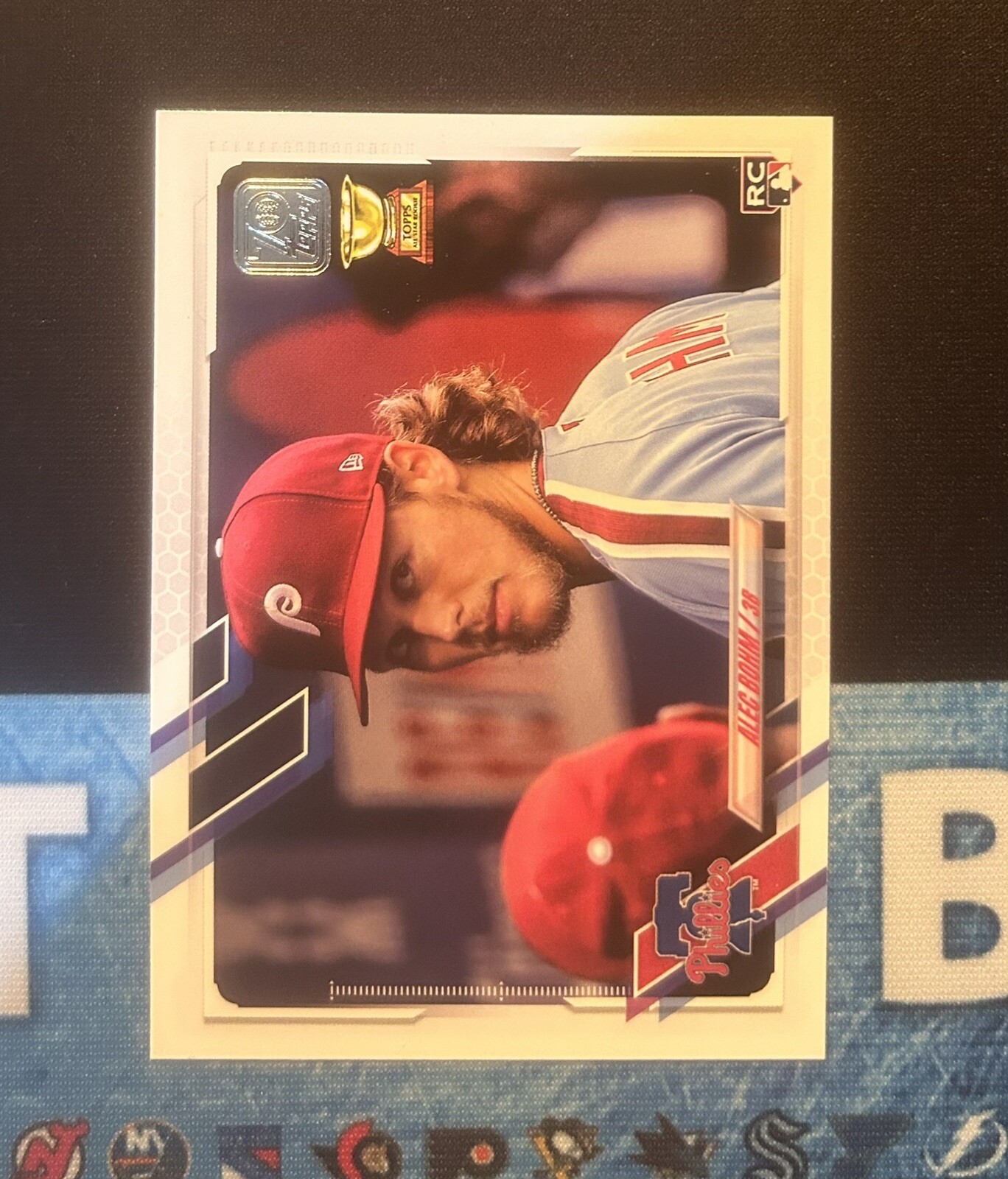2021 Topps #277 Alec Bohm SP Image Variation RC Rookie Philadelphia Phillies