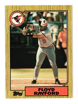 1987 Topps #426 Floyd Rayford Baltimore Orioles