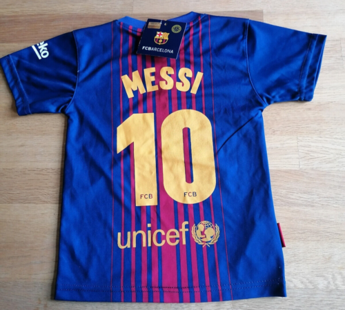 FC Barcelona Lionel Messi Trikot 2017 / 2018 NEU + OVP Kids / Kinder Gr. 4