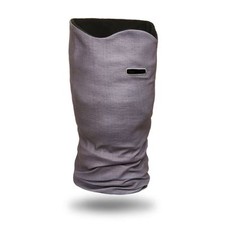 Solid Grey Ski Mask By Beardo Fleeced Lined Face Warmer