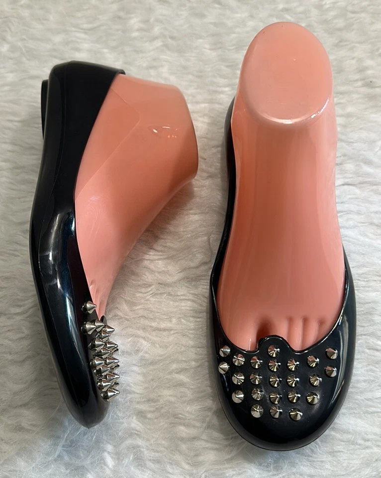 Furla  Black Ballet Flats  Womens  38 Made in Italy - Image 2 of 4