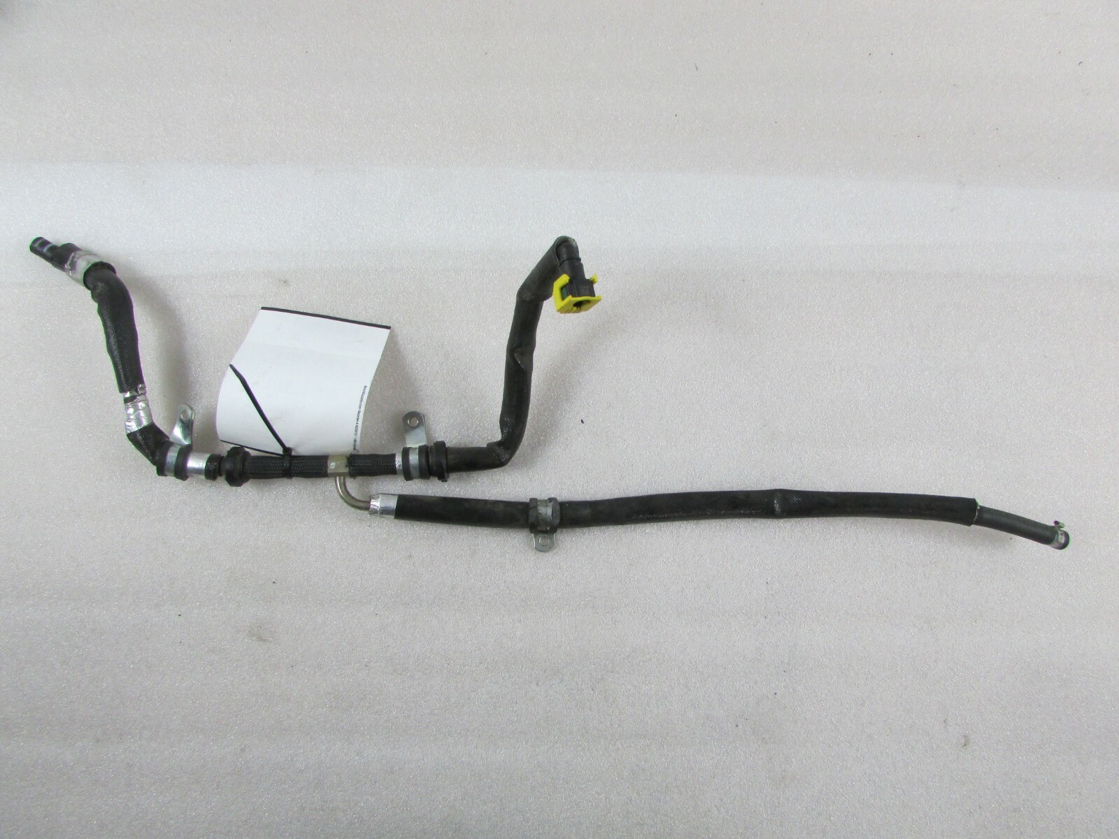 Ferrari 488, LH, Left Flush Valve Pipe w/ Valve, Used, P/N 319786, 254425