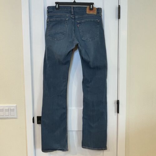 LEVIS Levi Strauss Jeans 527 Bootcut Denim Blue Mens 34 x 35.5 (Tag 34 x 36)