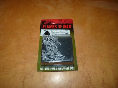 RARE! Flames Of War US773 - Company Machine Gun Platoon - Neuf Sous Blister
