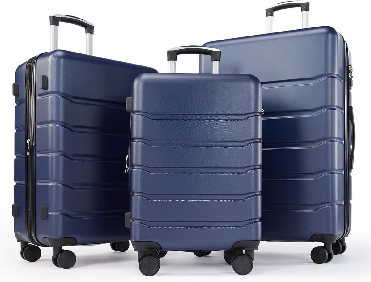 12.5kg/15kg/17.5kg/22.5kg/35kg 各2個ずつ計10個 Blue Light Weight Hardside Expandable Spinner Wheels Luggage