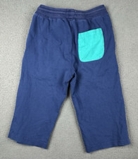 BODEN Boy's Jersey Baggies Shorts College Navy Blue Teal Cotton Pants Size 11