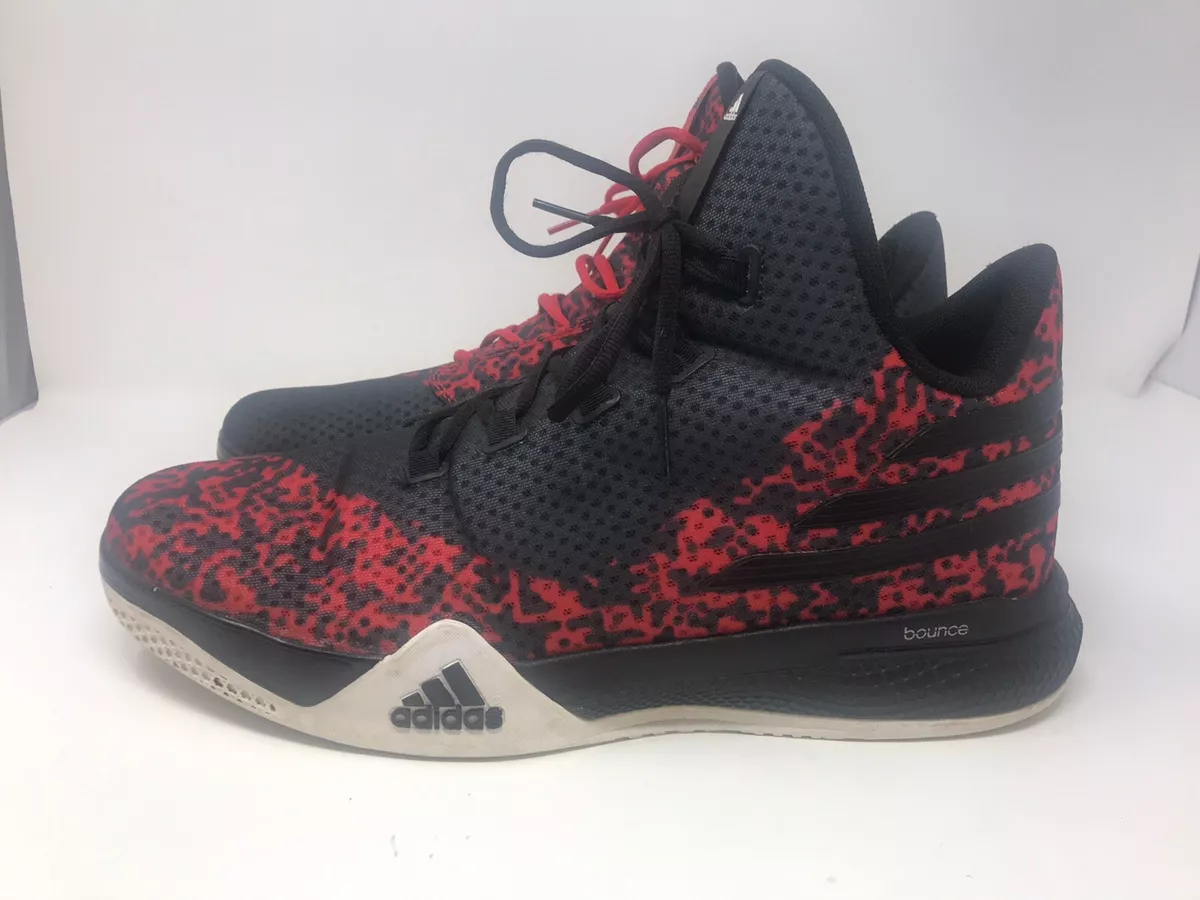 Adidas bounce hotsell red black
