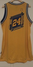 Rick Barry San Francisco Warriors NBA Jersey Men L HWC Reebok #24 Golden State