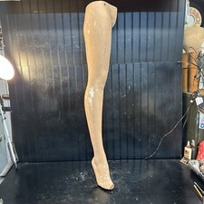 Mannequin Left Leg 41 In Christmas Floor Lamp Part , Pop Art Leg Parts Only
