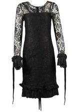 D&G LACE AND SILK MINI DRESS IT 40 UK 8