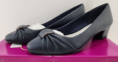 EASY STREET womens ELOISE slip-on dress shoes size 6.5 Narrow Navy color NEW | eBay EASY STREET womens ELOISE slip-on dress shoes size 6.5 Narrow Navy color NEW | eBay