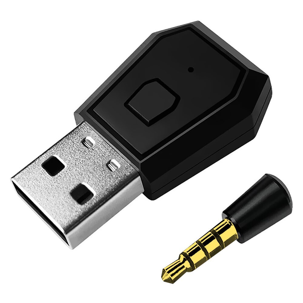 Upgraded Flexible Quick-Install Console USB Port Audio Adapter for